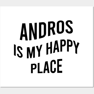 Andros is my happy place Posters and Art